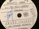 CAUBY PEIXOTO CHILE RARE ACETATE AUDIODISC ODEON