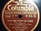 78 TOURS/LUCIENNE DELYLE/ SOUS LES PONTS DE PARIS (under the bridges of Paris