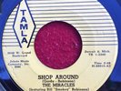 The Miracles, Shop Around / Who's Lovin You 45, Original Version,Rare Soul Tamla