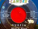 The Beach Boys Surfin / Luau 45, Rare First Single, Surf Music, Candix 301