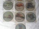 Crusin Single 45's Set Of 10 Vintage Cars Picture Disc Records