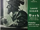 AUDIOPHILE - LEONID KOGAN / Bach Sonata 3 for Solo Violin / Pirouette JAS 19018
