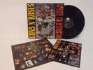 80s Heavy Rock GUNS N' ROSES appetite destruction UK Vinyl LP + Inner + Stickers