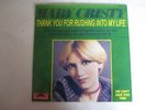 Mary Cristy - Thank you for rushing into my life  - Eurovision 1976 = englische