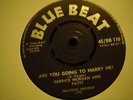 UK BLUE BEAT BB 110-DERRICK MORGAN AND PATSY-ARE YOU GOING TO MARRY ME-EX