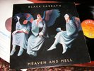 BLACK SABBATH  -    Heaven And Hell,    ORIGINAL 1980 UK LP / inner... NICE COPY