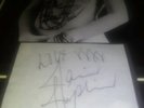 Janis Joplin autograph