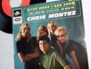 CHRIS MONTEZ 1966 FRENCH teen pop 45 ep PS the more I see you +3 more VG++ e0400