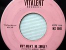 LOUISA MORTILLA Teen bop 45 WHY WON'T HE SMILE Lonnie & Ronnie STRONG vg+ e9503