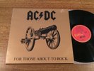 AC/DC:For Those About To Rock.RARE Aussie/OZ 1st Pressing from 1981. GATEFOLD