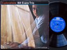BILL EVANS TRIO Explorations LP RIVERSIDE RLP 351 US 1961 DG MONO Scott La Faro