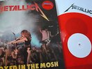 METALLICA 1 X RED VINYL LIMTED TO 150 COPIES DESTROYED IN THE MOSH slayer