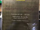 MOZART, SALVATORE ACCARDO CONCERTOS KV 207 KV 211 PRAGUE C O, VINYL LP 180 GRAM