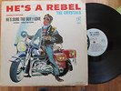 RARE ORIGINAL 1963 LP HE'S A REBEL  CRYSTALS ON PHILLES 4001
