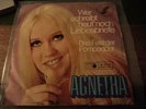 VINYL SINGLE Agnetha FÄLTSKOG ABBA ? WER Liebesbriefe POMPADOUR + AUTOGRAMM MINT