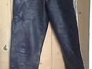 CRADLE OF FILTH 'LEATHER  TROUSERS 'SIGNED AND WORN BY DANI FILTH SIZE 34