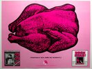THE RESIDENTS - rare MINT DUCK STAB PROMOTIONAL POSTER '78 avant art RALPH