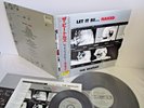 BEATLES let it be naked LP Vinyl JAPAN TOSHIBA EMI TOJP-60121/2 W/ OBI & 7