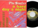 THE BEATLES A hard day's night 45rpm 7' PS 1976 MINT- The Greatest Story RE