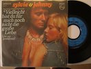 SYLVIE Vartan & JOHNNY Hallyday Vielleicht bist du für...Single 7 45 MINT selten