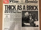 JETHRO TULL THICK AS A BRICK LP VINYL MOBILE FIDELITY MFSL JAPAN RARE LOW #0695