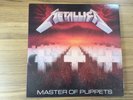 METALLICA - MASTER OF PUPPETS - RARE YELLOW VINYL LP, THRASH METAL