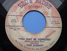 1958 LUKE GORDON /// Rare Country Bopper /// Dark Hollow / You May Be Someone