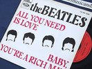 THE BEATLES ALL YOU NEED IS LOVE 7-INCH VINYL 45 ODEON FRANCE 1967 RARE