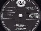 RARE ELVIS PRESLEY 78 