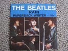Beatles Picture Sleeve & 45 PS (Capitol 5651) Paperback Writer John Lennon