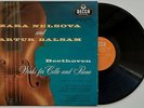 ZARA NELSOVA/ARTUR BALSAM BEETHOVEN Works for Cello & Piano U.K. Decca LXT 5268