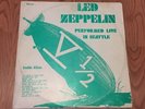 Rare Led Zeppelin Preformed Live In Seattle Record White Label Promo