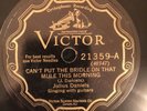 Victor 21359 JULIUS DANIELS  / L.C. Prigett FROG TOWN  BLUES 78 rpm  E+ 1927