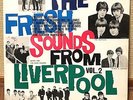 THE BEATLES, DAVE CLARK FIVE. JAPAN RED WAX LP THE FRESH SOUNDS FROM LIVERPOOL 2