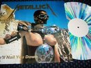 Metallica We'll nail you down, 1987 LP Rock report multi coloured vinyl