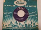 50s UK CAPITOL 45 GENE VINCENT & BLUE CAPS RACE WITH THE DEVIL