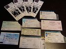DEPECHE MODE**12 USED TICKETS LOT**GERMANY/FRANCE/USA