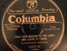 Columbia 14277D WASHINGTON PHILLIPS Lift Him Up Up That's All 1927 E  78 rpm