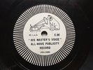 RARE 60 rpm ‘HIS MASTER’S VOICE ALL-WAVE PUBLICITY RECORD’ AL BOWLLY ETC.