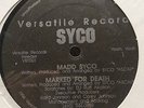 Syco - Madd Syco / Marked For Death 12” 1994 BALTIMORE RAP GRAIL MR. RUCKUZ