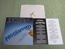 LETHAL programmed METAL BLADE RECORDS LP with Lyrics Inner ZORRO 15