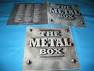 THE METAL BOX  4 LP Box Set  TMBLP 47007  1991 B.Sabbath/Deep Purple/Quo/Magnum