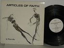 ARTICLES OF FAITH In This Life LP Bob Mould Vic Bondi AOF Hardcore Remain In