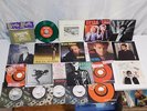 19x Bryan Adams 45's:Let Me Take You Dancing,Hiding From Love,Cuts Like a Knife+