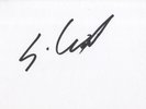 Scott Weiland - Stone Temple Pilots - Velvet Revolver In Person Signed Card.