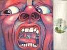 KING CRIMSON in the court of the crimson king ILPS 9111 pink rim uk LP VG/VG-