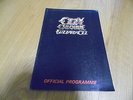 Ozzy Osbourne Blizzard Of Ozz 1980 Tour Programme + Poster Randy Rhoads