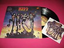 RARE LP KISS DESTROYER ORIG FRENCH STICKER SLEEVE // TRANSFERT 1976 METAL GLAM