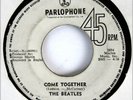 BEATLES 45 Come Together /Something PARLOPHONE Rec WHITE LABEL West Indies HEAR