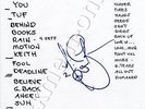 Nils Lofgren Stage Set List signed & dated 2005
